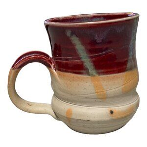 Handcrafted Ceramic Mug With Vibrant Glaze